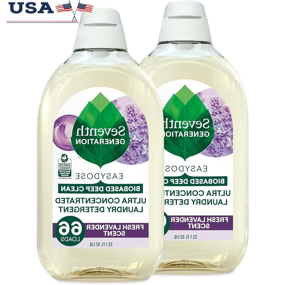 

Моющее средство EasyDose Lavender, ультраконцентрированное, 23 унции, технология автоматического раздачи, 66 нагрузок, эфирные масла, истребитель пятен