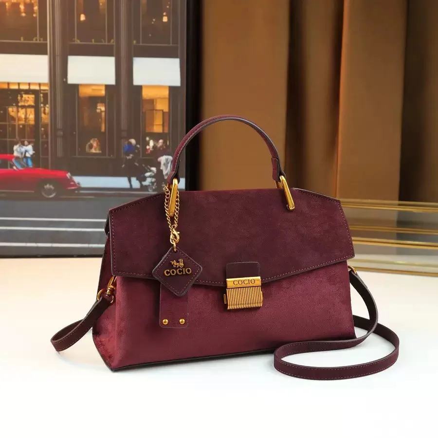 Ladies' handbag, large-capacity multi-functional crossbody bag, PU leather, and durable, commuting single-shoulder c