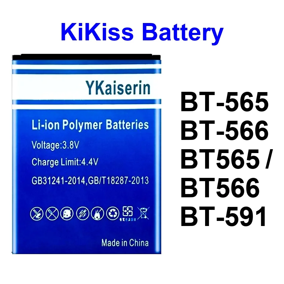 

Mobile Phone Battery High-Efficiency BT565 / BT566 BT-591 BT-565 BT-566 3500-5000Mah For Leagoo Kiicaa Mix Power II