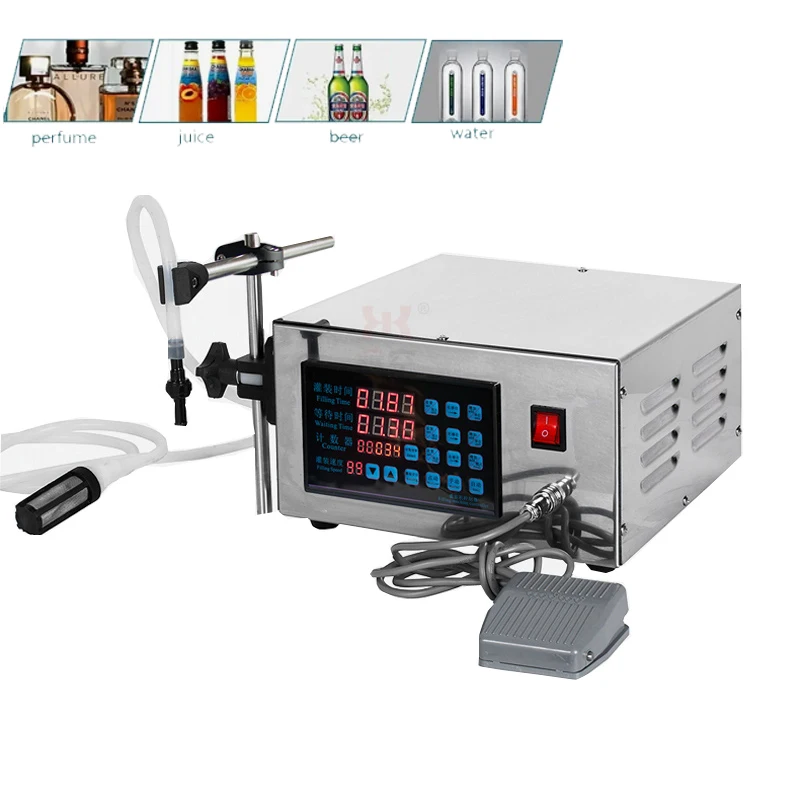 

CNC Liquid Filling Machine Beverage Liquor Mineral Water Milk Filler Quantitative Dispenser