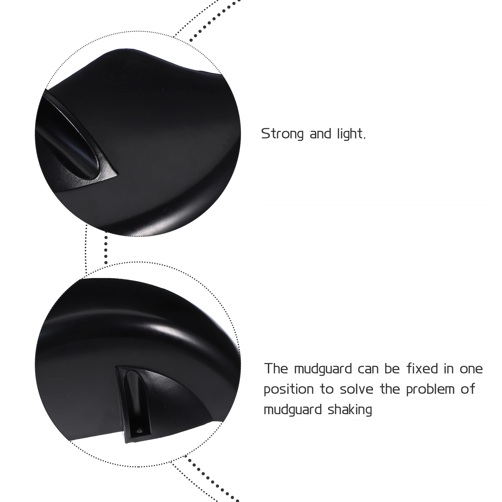 

Scooter Mudguard Bracket Steel Support Rack for Electric Scooter Front Durable Shock Absorbing Easy Install