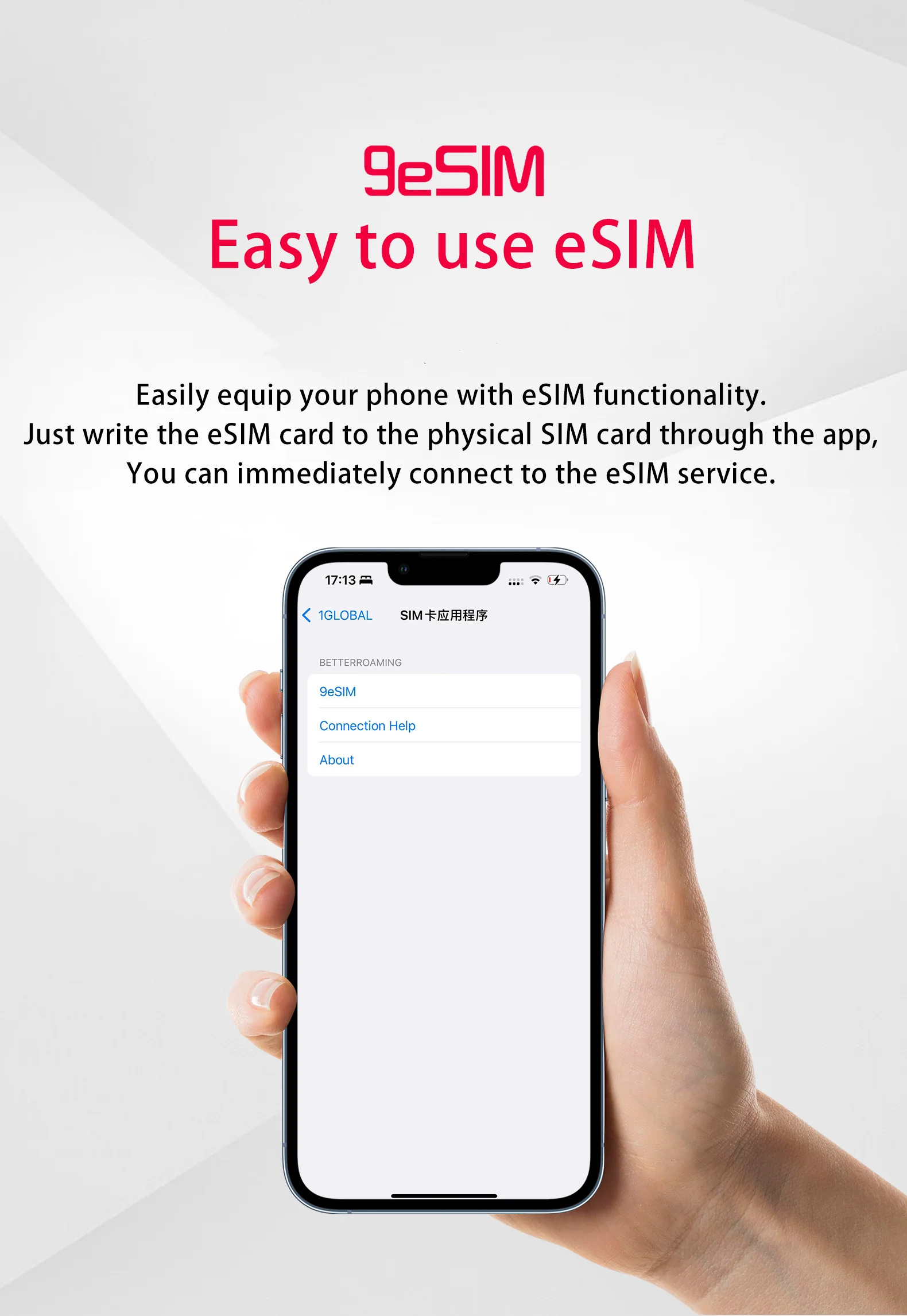 9esim V3 Physical ESIM Write Card Mobile Unlimited Download Profile Compatible with ESIM Unlocked Mobile Phones Support STK Menu