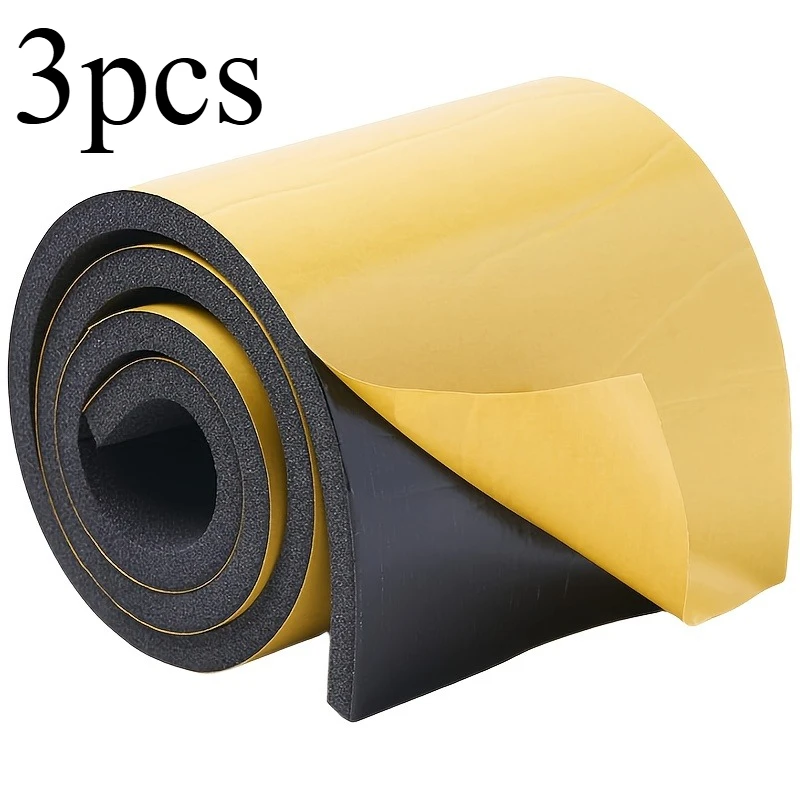 3pcs Heavy-duty durable self-adhesive garage door and wall protector anti-collision guard plate - Waterproof