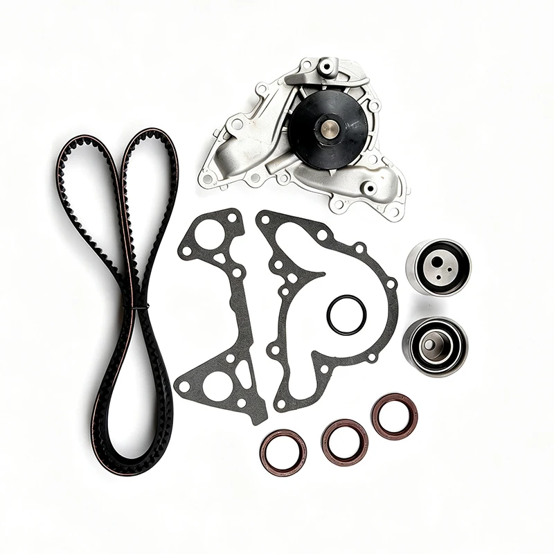 #￥forMD3074 Timing Belt & WaterPump Kit Fix Belt Squeal CoolantLeak Engine Overheating Timing Skip Fit 2.5L 3.0L V6 Engine Parts
