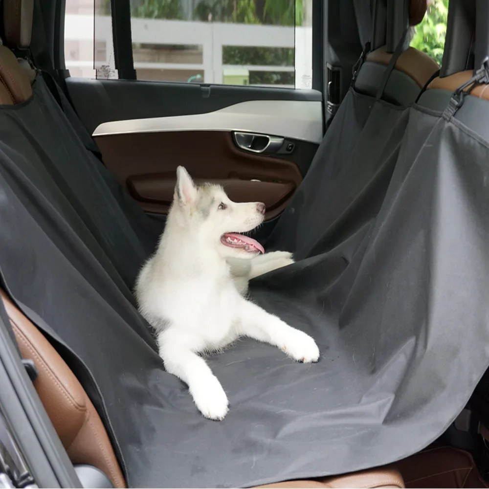 Dog Carriers Waterproof Rear Back Pet Dog Car Seat Cover Mats Hammock Protector Travel Accessories Trunk Mat Dog sling Poop bags