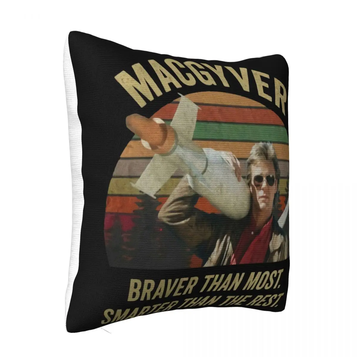 Macgyver Classic Movie Macgyver Tv Show Richard Dean Anders Family Party High Quality Pillow Case