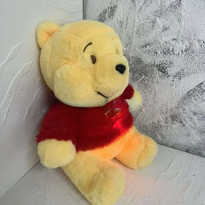 32cm disney animal de pelúcia respiração lontra urso winnie the pooh respiração plushies calmante boneca de pelúcia presente do feriado das crianças