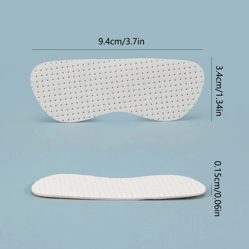 4 Pairs of Invisible Heel Pads | High-top Anti-slip, Comfortable Fit, Applied to the Heel to Reduce Friction.