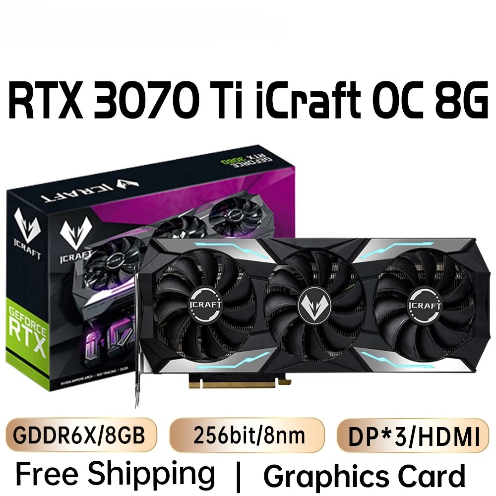 بطاقات الرسومات MAXSUN RTX 4070 4060TI 4060 3060 3060TI 3050 3070 GPU NVIDIA بطاقة فيديو الألعاب مكونات الكمبيوتر المكتبي #6