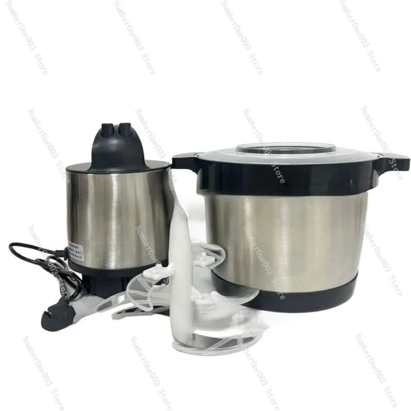 Cassava Plantain Yam Pounding Machine Stainless Steel For Maker African Household Kitchenware 6L