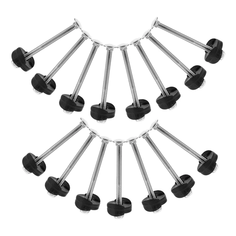 

15 комплектов винтов и болтов для батутов: универсальная совместимость, устойчивость к погодным условиям, простая установка