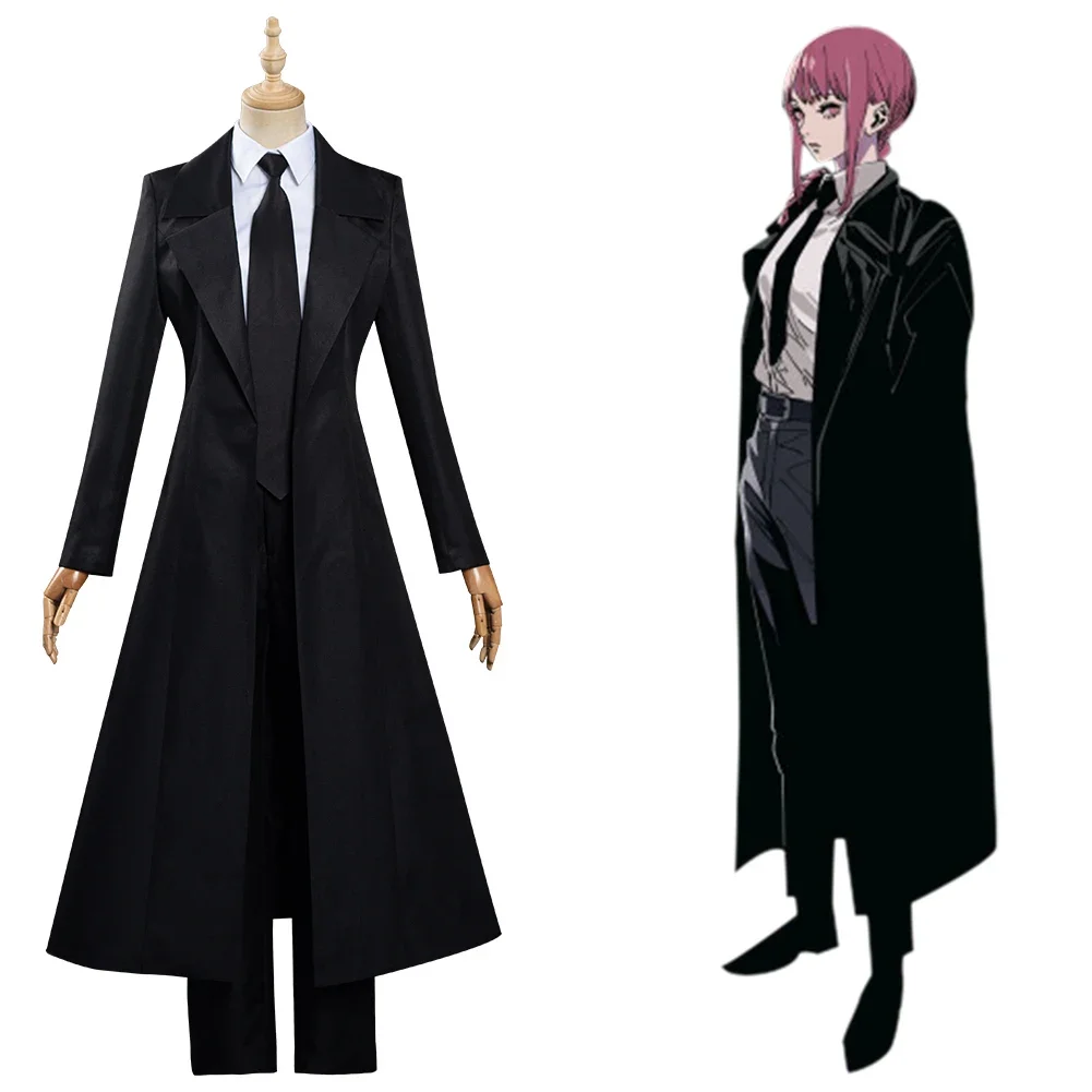 

Chainsaw Man Makima Cosplay Costume Outfits Halloween Carnival Suit