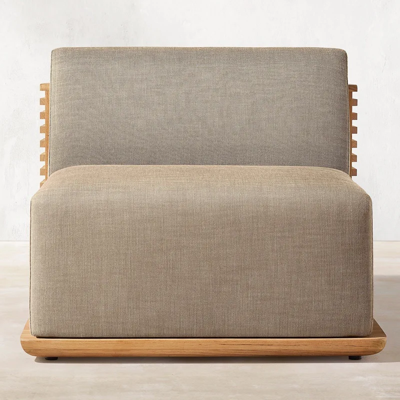 

Outdoor sofa courtyard villa solid wood living room indoor sofa rattan courtyard