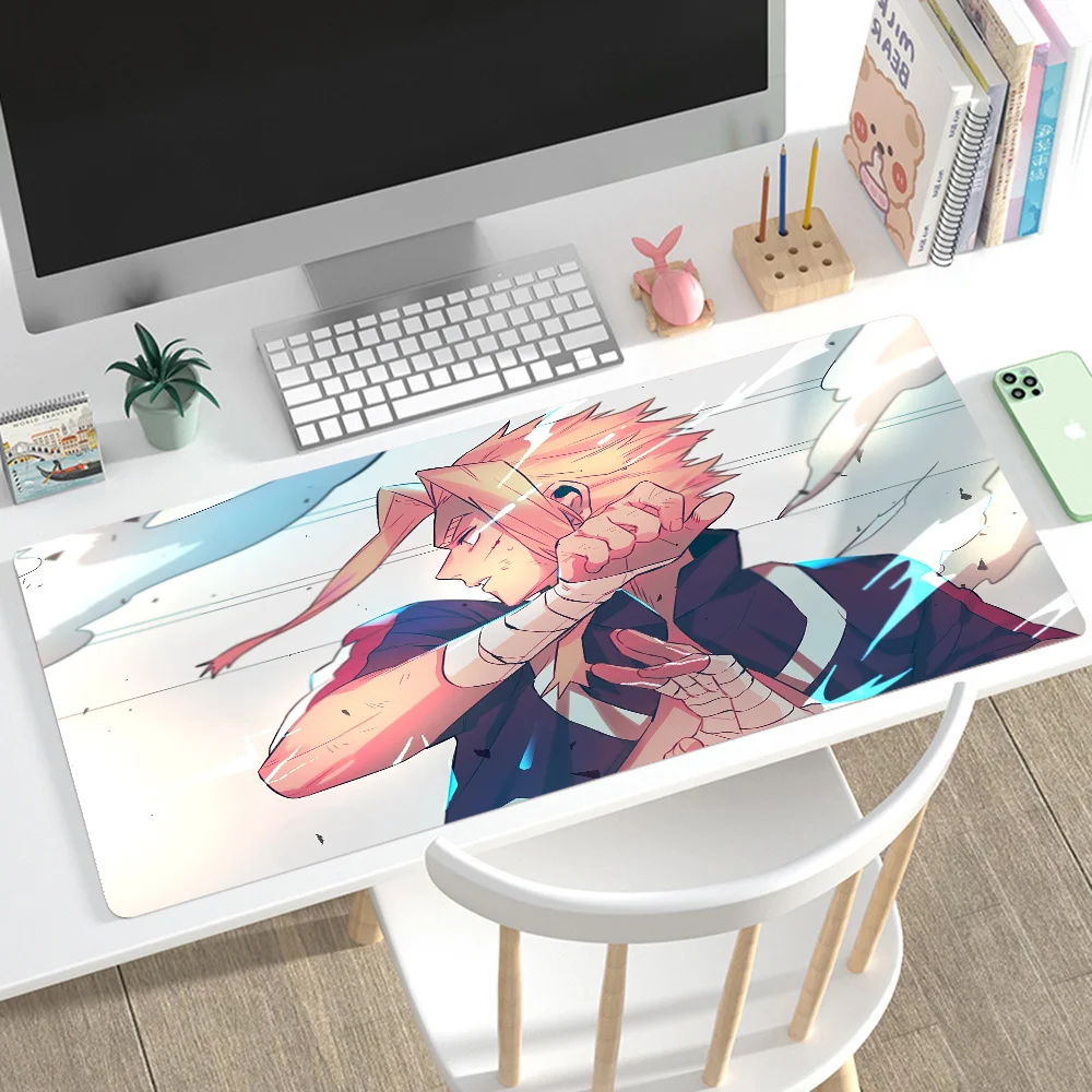 My Hero Academia All Might Mousepad Mouse Mat Desk Mat With Pad Gaming Accessories Prime Gaming XXL Keyboard Pad Padding Mat