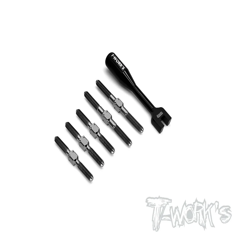 

Original T works TB-244 64 Titanium Turnbuckle Set ( For Xray X4 )ssional Rc part