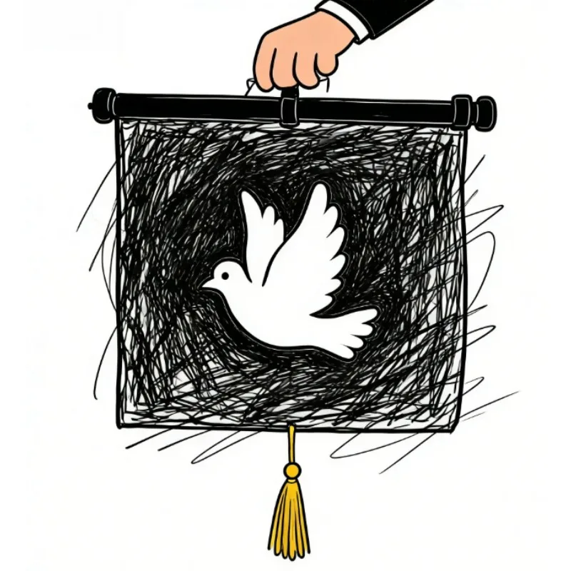 

Профессиональный фокус «Птица из письменной бумаги»: появление голубя из бумаги, сценическая иллюзия, портативный реквизит для магов