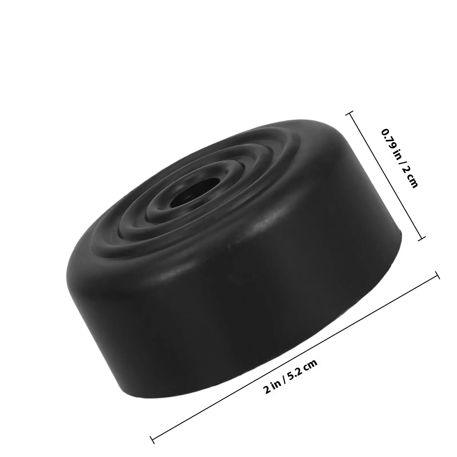 6Pcs Small Furniture Legs Black Screw in Sofa Legs Replacement Bed Support Chair Leg Protectors Anti Slip Non Slip Furniture