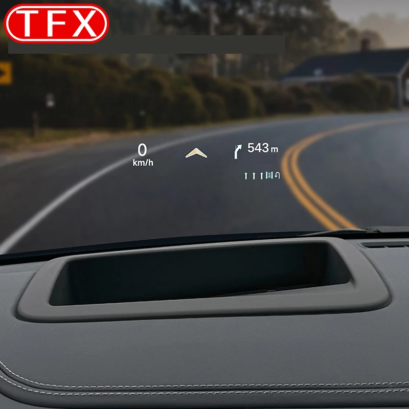 For BYD Leopard 5 2023-2024 Car Specialized Head-Up Display Protective Frame Instrument HUD Shield Cover Interior Accessories