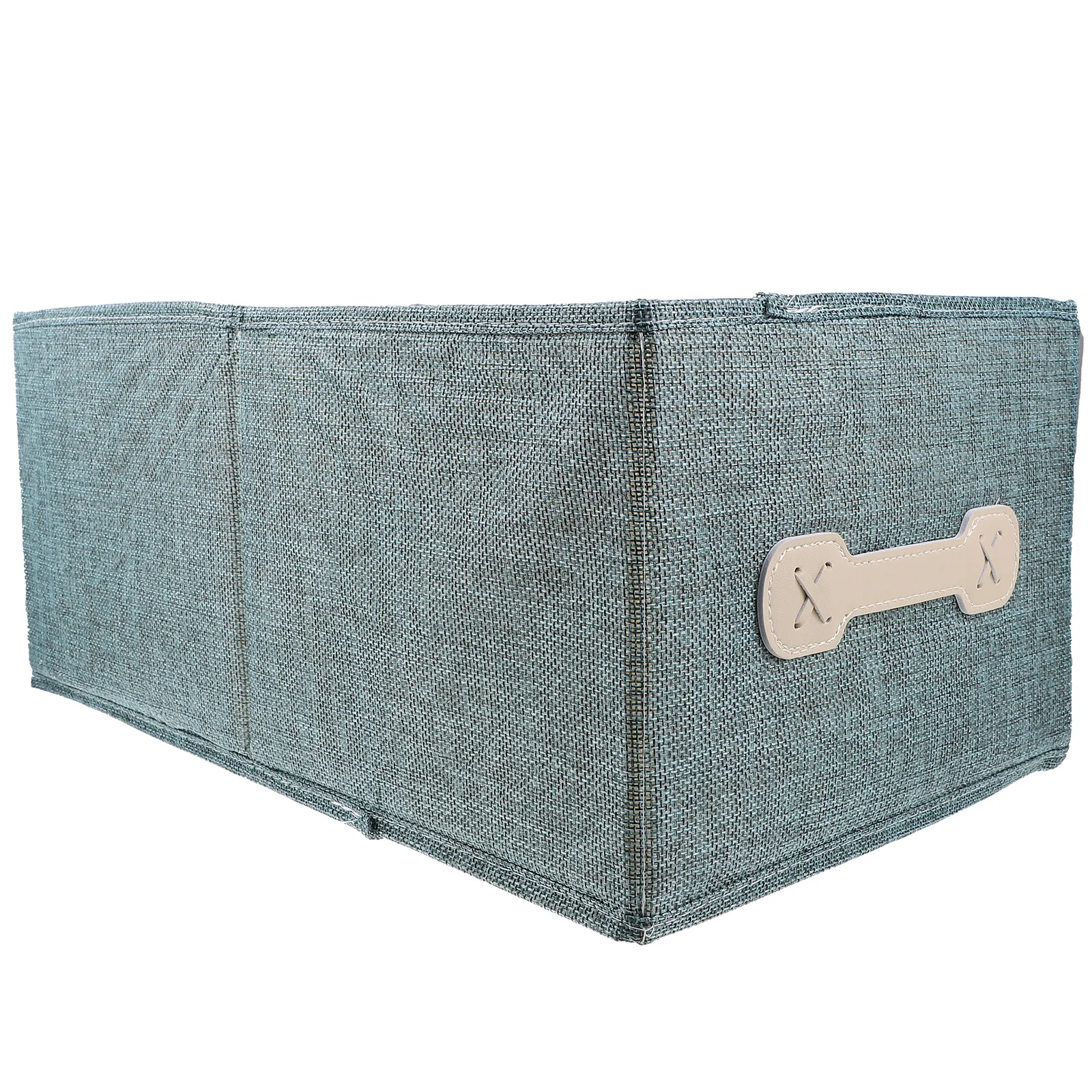 

Foldable Large Capacity Fabric Storage Box Green Medium Size Closet Clothes Organizer Shoe Quilts Container Tidy House