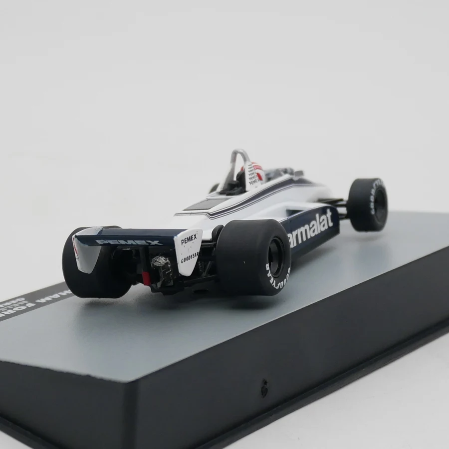 Ixo 1:43 Racing Brabham Ford BT49C 1981 NELSON PIQUET Diecast Car Model Metal Toy Vehicle