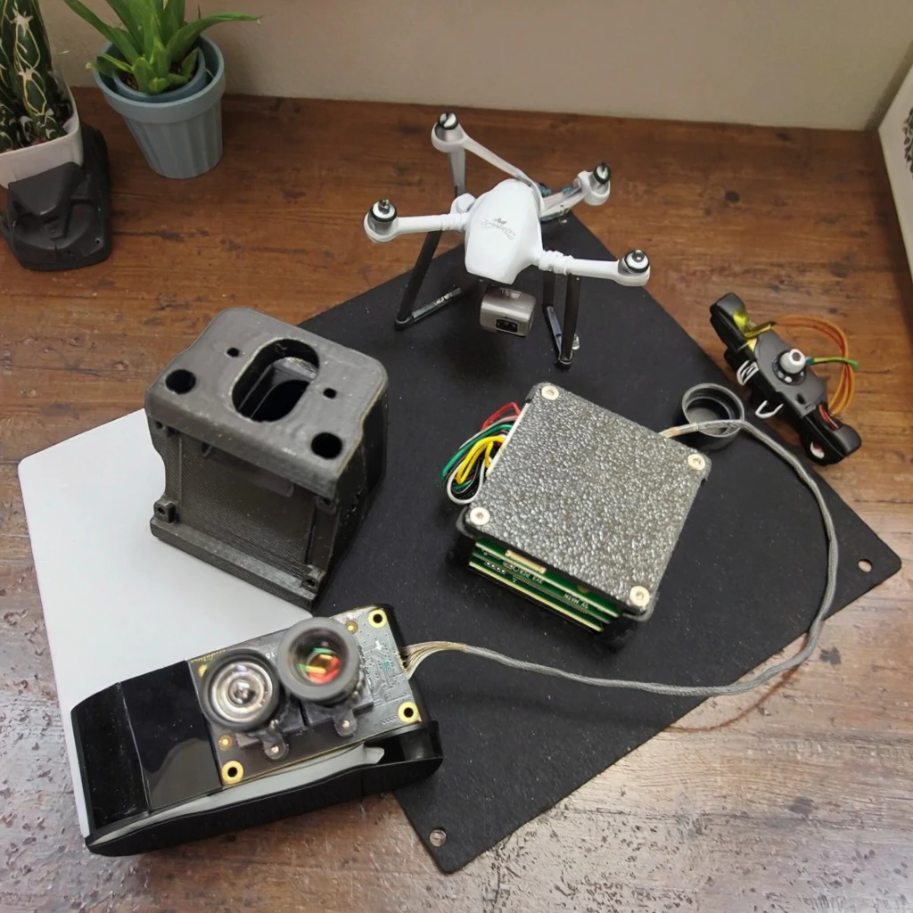 

FPV AI Camera Module Locking Tracking System Al VisionCube S Racing Drone Camera Target Lock Guidance Accessories