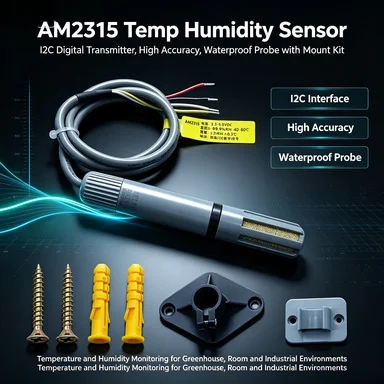 AM2315 I2C Digital Temp/Humidity Transmitter, High Accuracy Air Quality Module