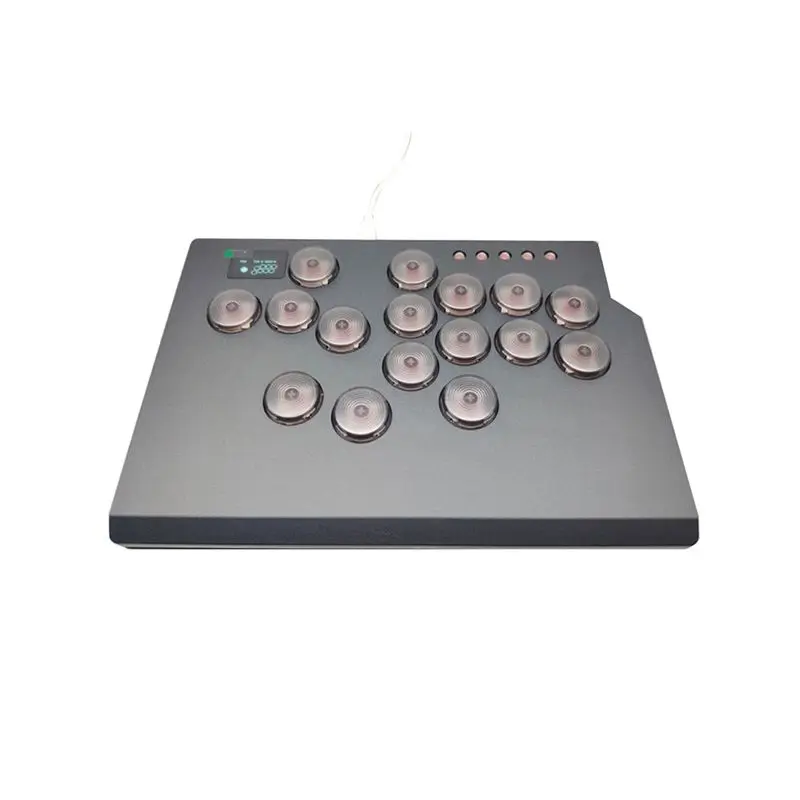 ABMF-16Keys Arcade Stick All-Button Controller Joystick Hitbox Controller For Pc/Ps3/Ps4/Ps5/ Steam Arcade Pc Gift B