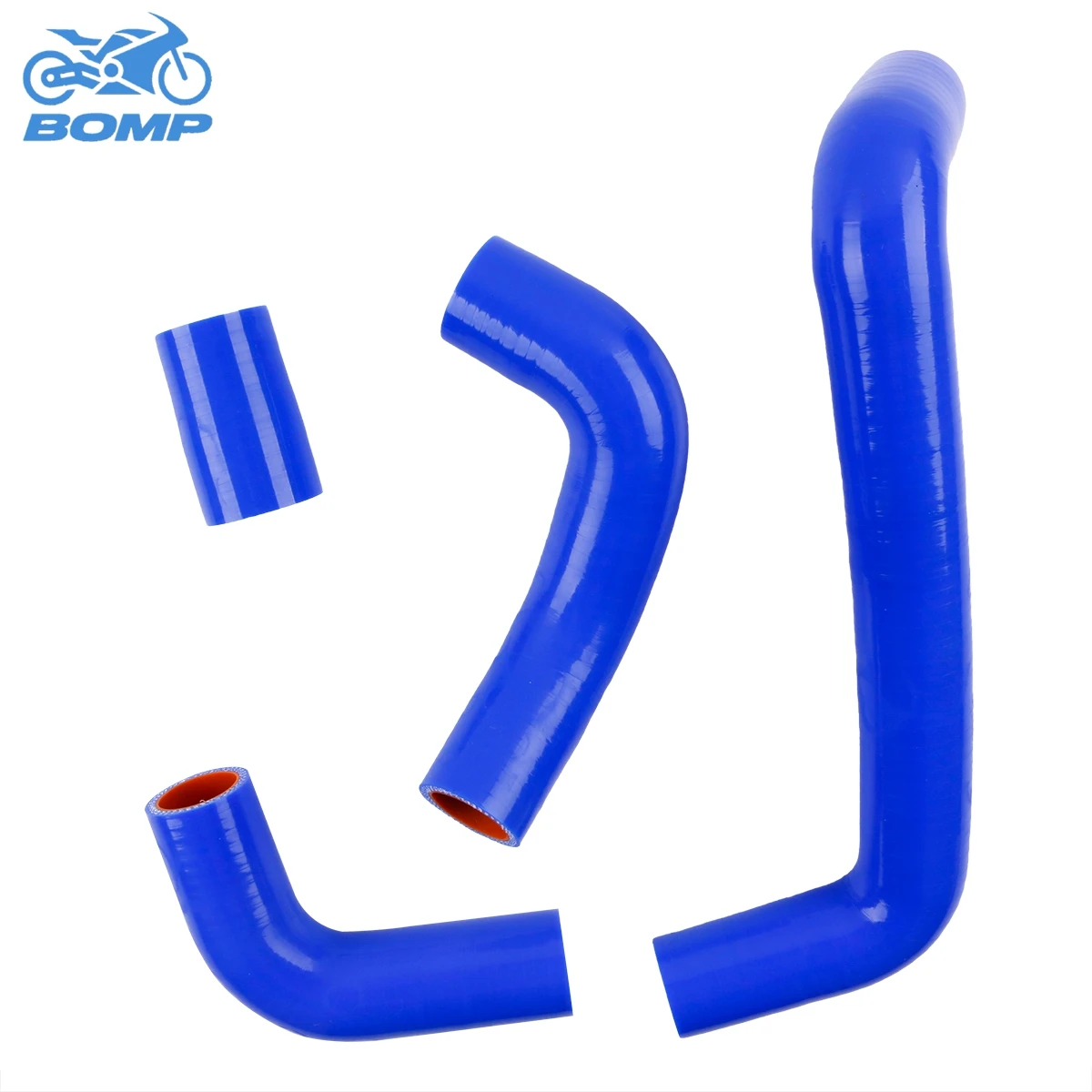 

For Lada 2101-2107 2101-1303025 Copper Radiator Hoses Silicone Tubes Kit Piping 4Pcs 11 Colors