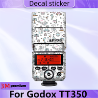 For Godox TT350C TT350N TT350S TT350F TT350O TT350P Decal Skin Vinyl Wrap Film Camera Flash Protective Sticker Coat TT350