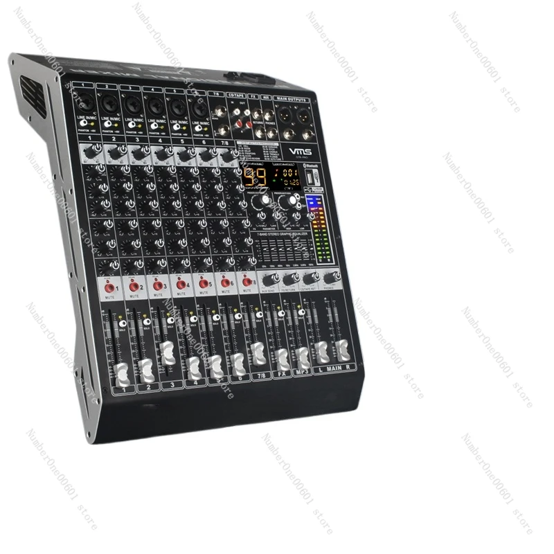 Professional Mixer Imported 6-way 8-way 12-way USB Bluetooth DSP Reverb Effect Device Stage Performance Wedding One