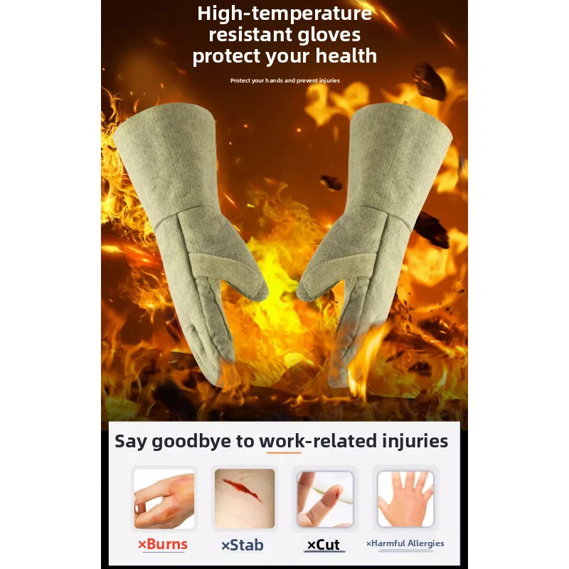 Heat-resistant oven baking fac - Heat Resistant Glove 评论和价格