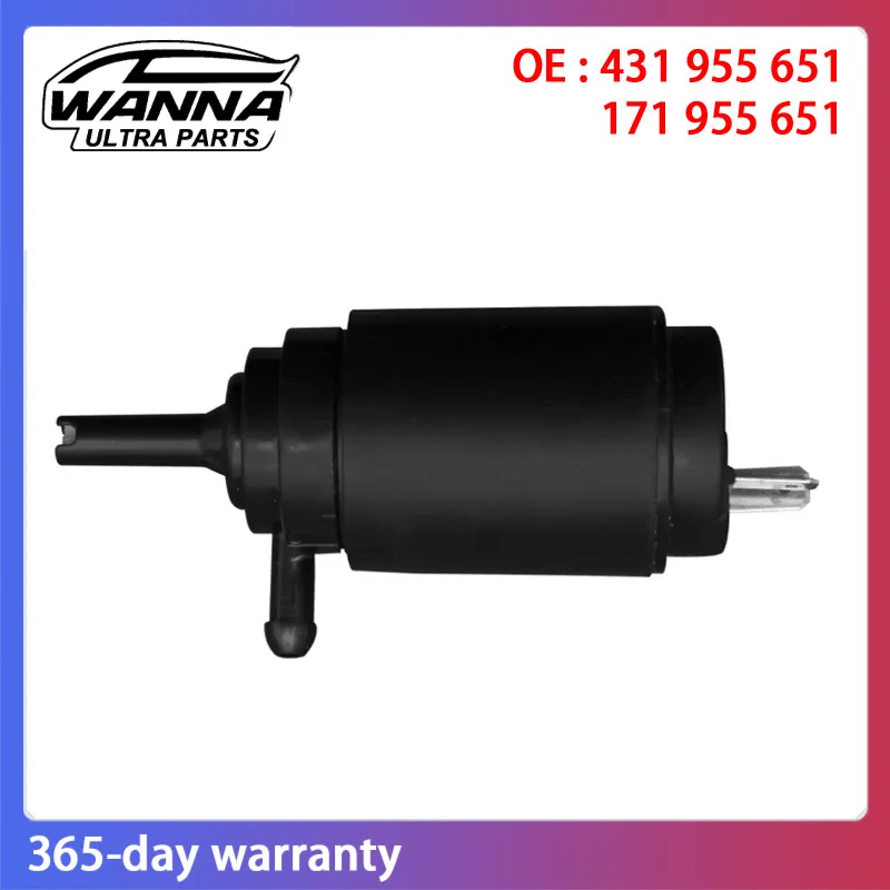 

OE 431955651 171955651 3059556515 Windscreen Washer Pump For Audi 80 100 Caddy Golf Jetta Passat Polo Scirocco T3 T4 431 955 651