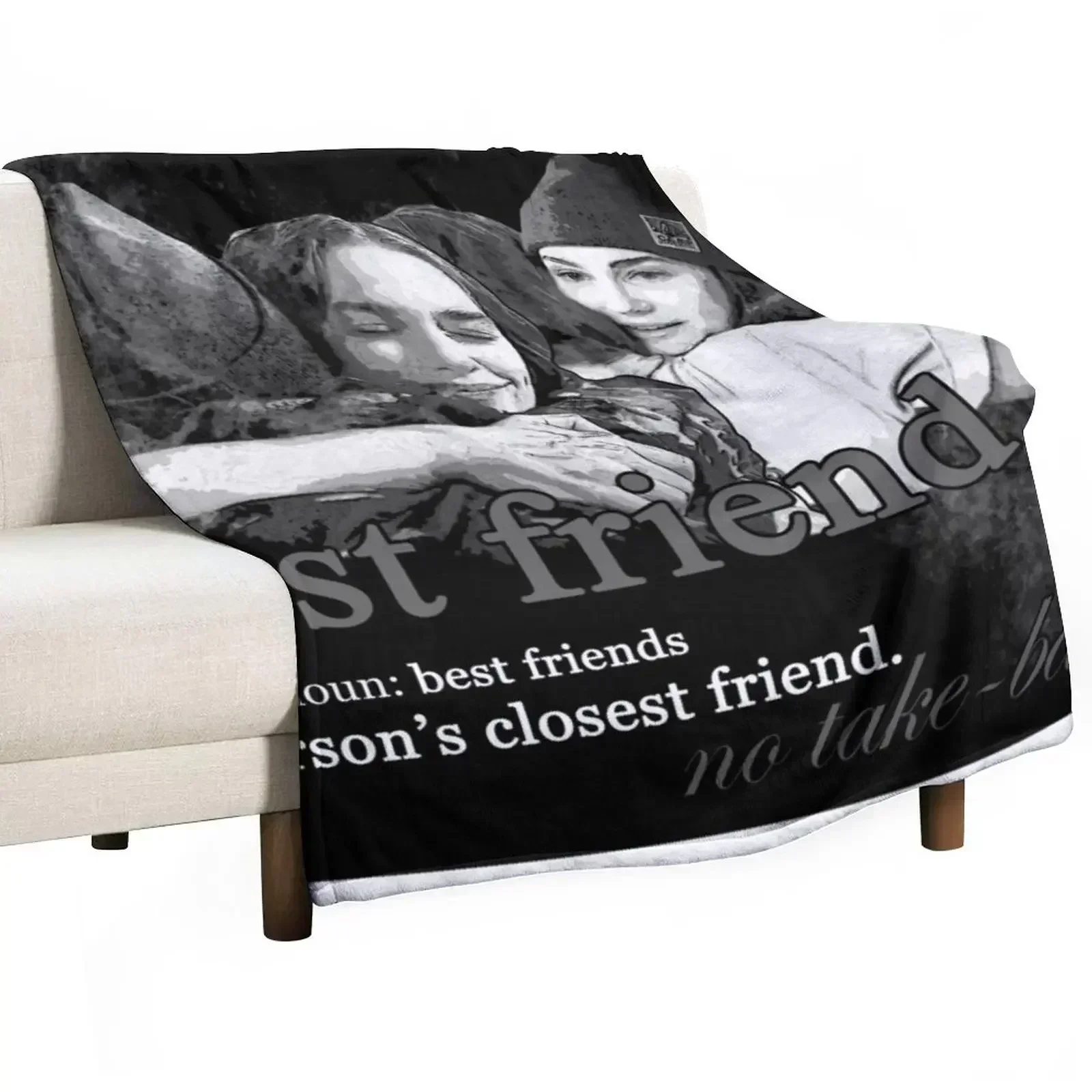 wynaught - best friends Throw Blanket Soft Sherpa Fleece Warm Blanket for Winter