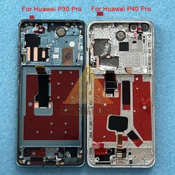 Original 6.58'For Huawei P40 Pro LCD ELS-N04 ELS-NX9 ELS-AN000  Display Screen Touch For Huawei P30 Pro VOG-L29 VOG-L09