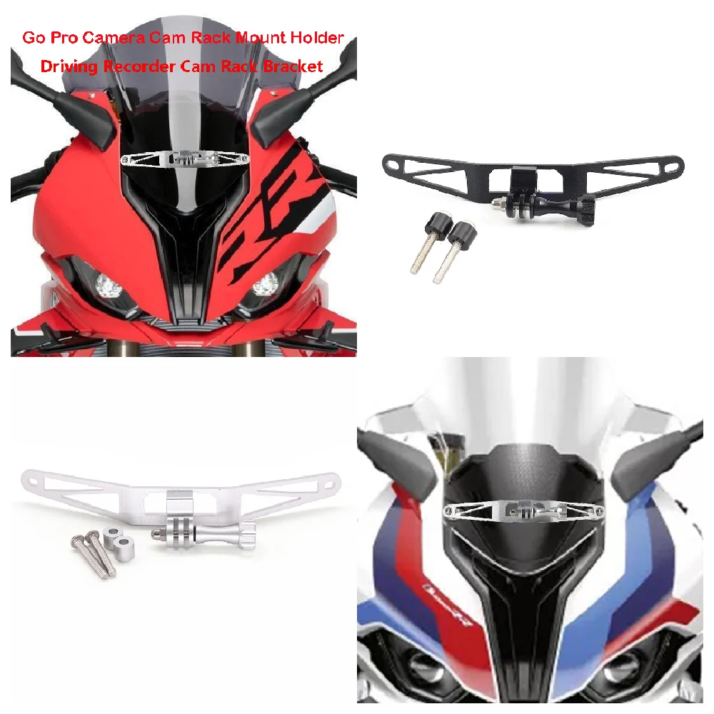 

Fits for BMW S1000RR S1000 RR ABS 2020-2025 M1000RR 2021 2022 Motorcycle Cam Rack Go Pro Camera Bracket Dash Cam Mount Holder