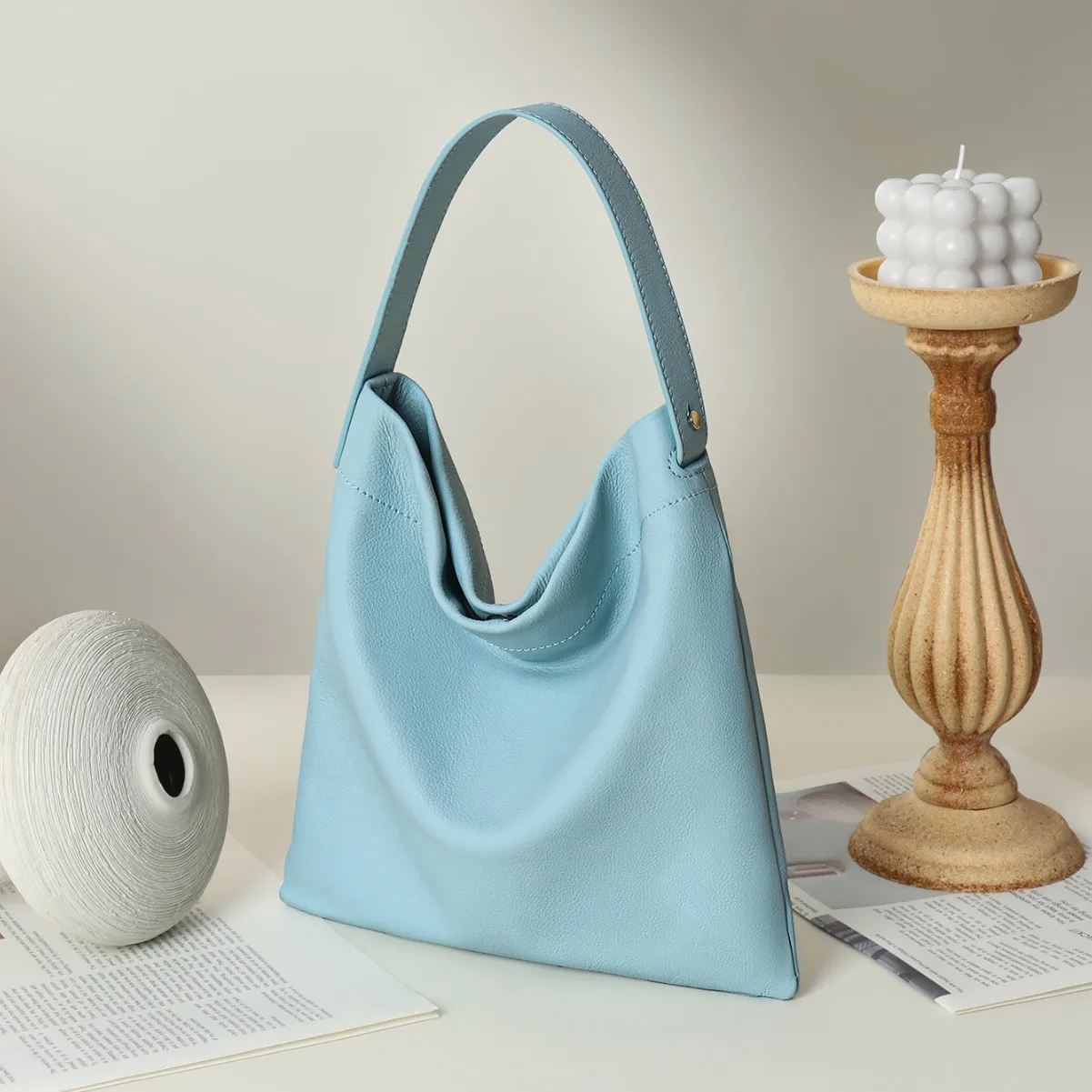 

Bucket Bag for Women 2025 - Large Capacity Crossbody Purse, Trendy Minimalist Shoulder Bag, Popular Water Bucket Bag