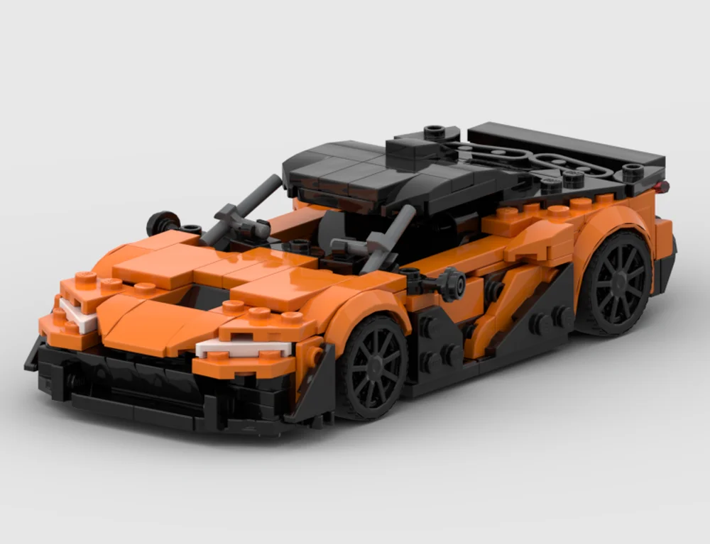 

MOC-W1 City Speed Champion Racing Sports Car Building Moc Blocks Creative Garage Boy Toys Christmas Children's Gifts