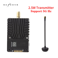 SKYZONE VTX 5.8GH 2.5W 56CH TX2500 Video Transmitter CNC Shell Built-In Cooling Fan For RC FPV Freestyle Long Range Racing Drone