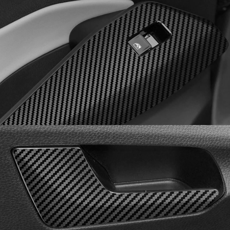 ل Volkswagen VW ID.3 2021-2024 سيارة الداخلية التحكم المركزي فيلم مسند الذراع لوحة حماية الداخلية لاصقة تزيين ملحق