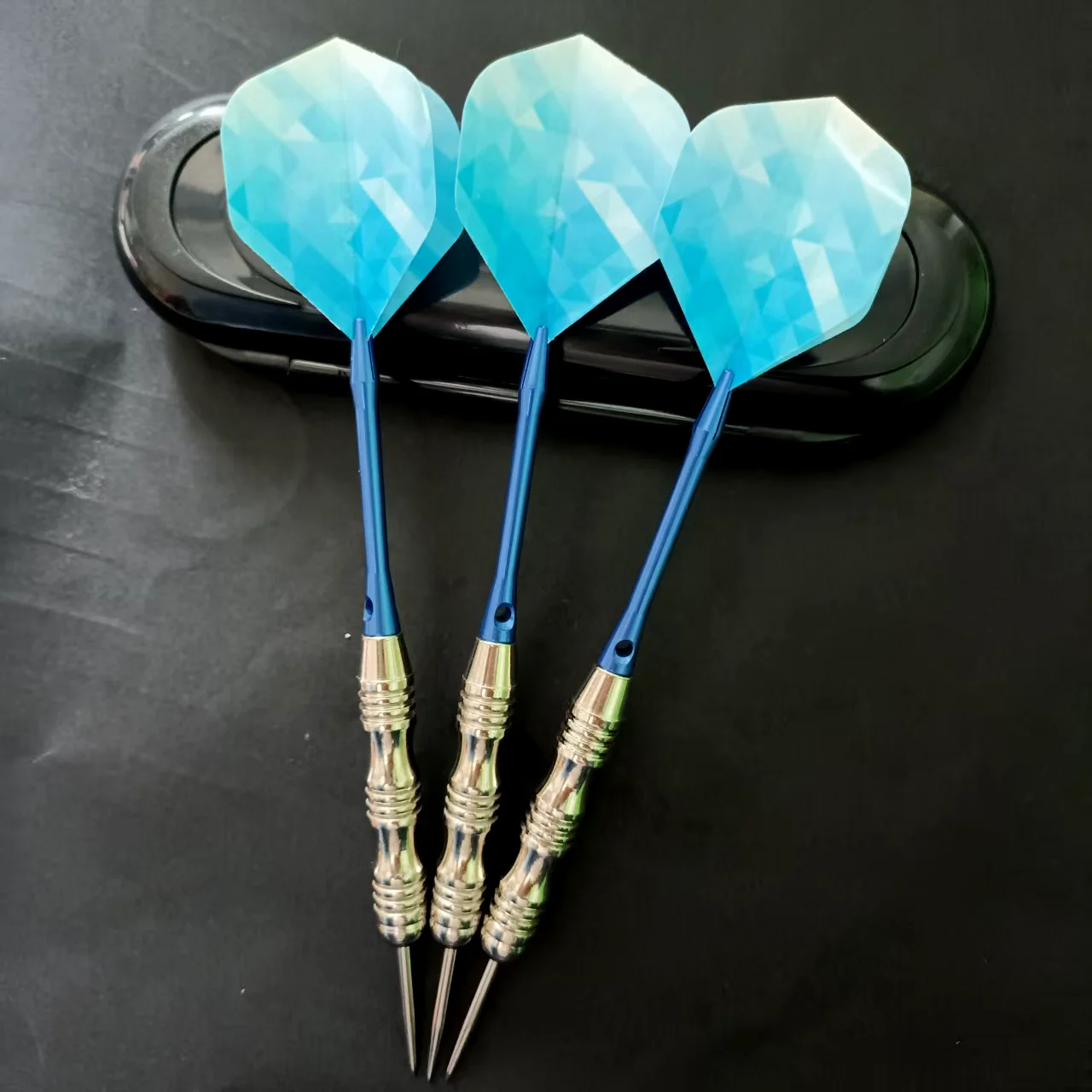 22g Steel Pointed Professional Dart with Aluminum Shaft for Indoor Dart Board Games Metal Advanced Stainless Steel Needle Dart