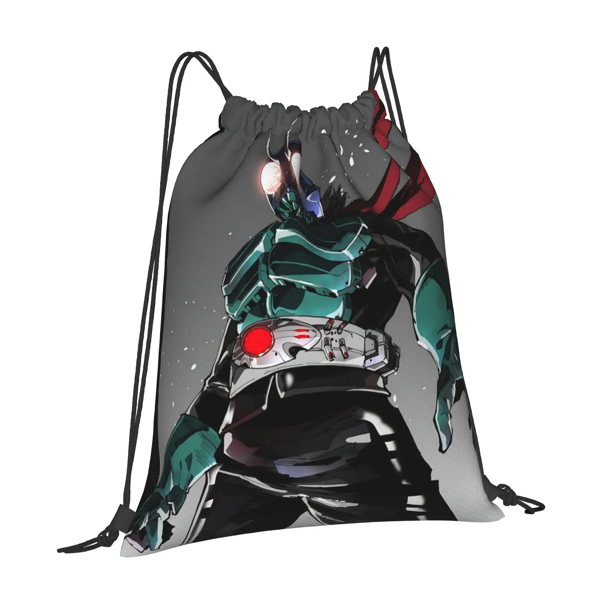 bag Pouch Kamen Rider  Drawstring Bags Shopping Pouch Print Backpack Boy Girls School Shoe Bag