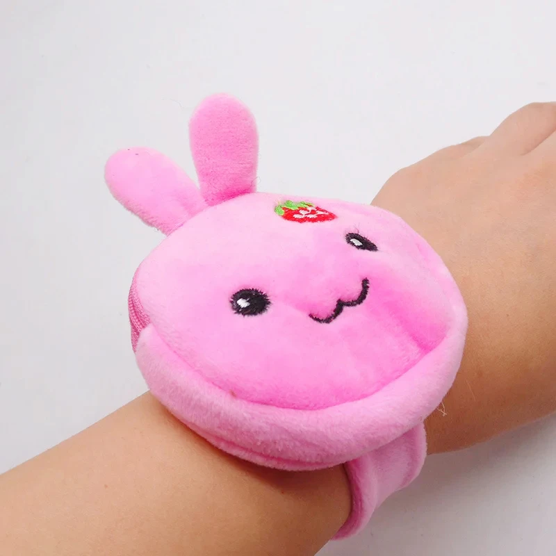 1Pcs Kids Plush Toys Animal Wristband Bag Cute Cartoon Animal Wristband Plush Coin Purse Coin Bag Key Bag Children Gifts