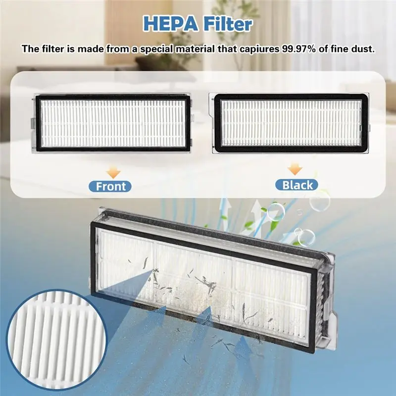 AT19-Robot Vacuum Cleaner Accessories Main Roller Side Brush Made Of High Quality Materials