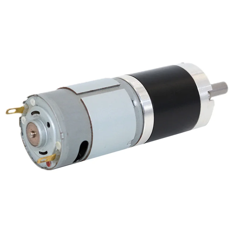 ABMH-2X 385 Planetary Gearbox Miniature DC Deceleration Motor Speed Regulation Low Noise Small 24V Motor Accessories 63 Rpm