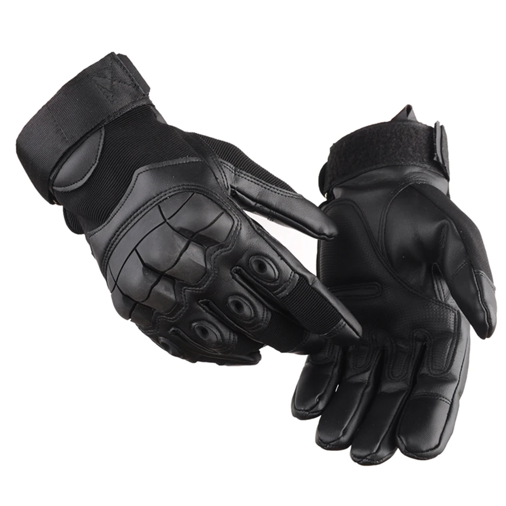 

Full Finger Touch Screen Gloves Windproof Outdoor Motorcycle Riding Gloves Durable Soft Fabric Anti Slip Palm