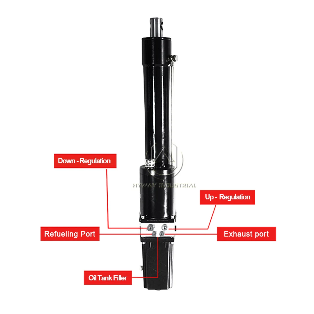 

8000N 20000N 40000N 50000N 60000N 12V 24V 36V 48V 110V 220V Industrial Electric Hydraulic Linear Actuator Push Rod Heavy