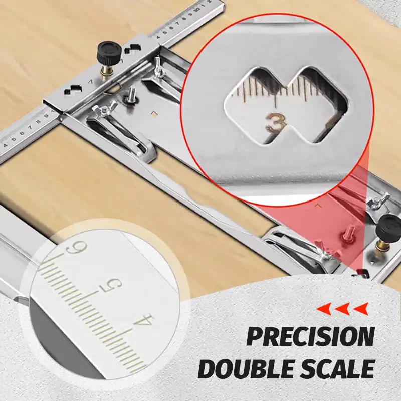 Imagem -04 - Edge Guide Posiçãoing Cutting Machine Posicionador para Circular Saw Cutter And Trimmer Wood Board Tool