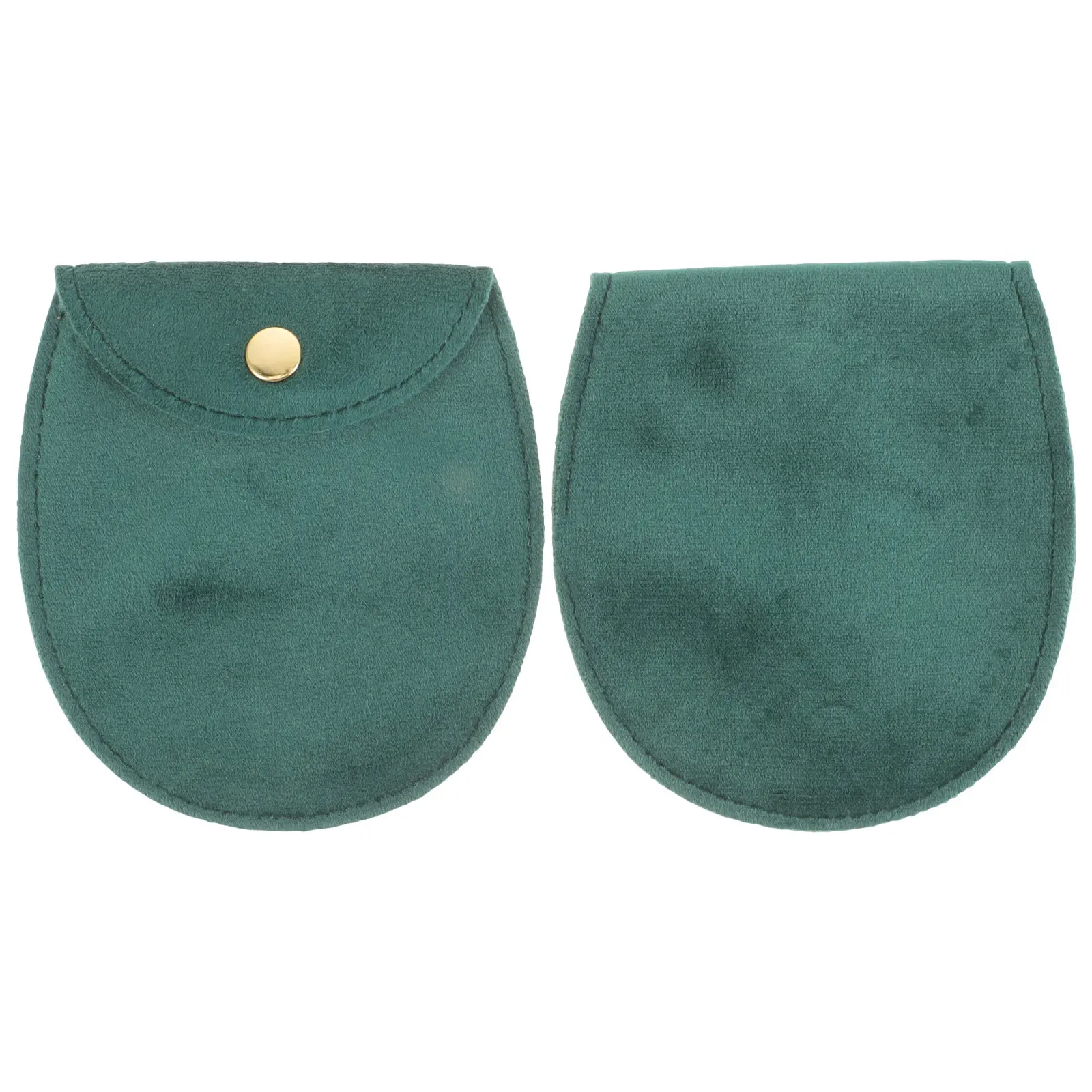 2Pcs Pocket Watch Storage Pouch Retro Style Durable Vintage Watch Bag Portable Chain Design Case Protector Mail Bags view 6