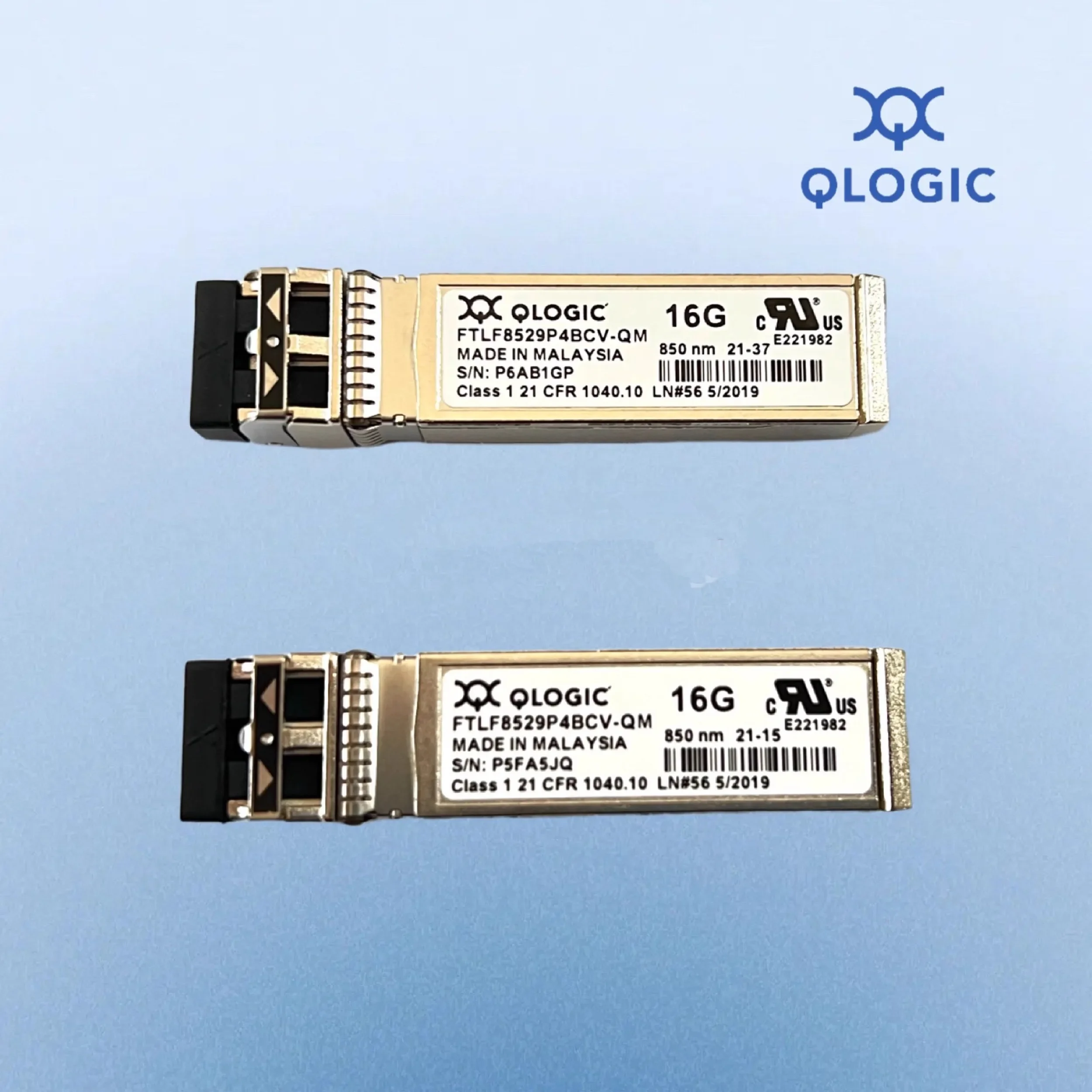 1PCS Qlogic Fiber Module Sfp 16GB FTLF8529P4BCV-QM/16G 850NM 100M SR LC-LC Sfp Fiber Transceiver