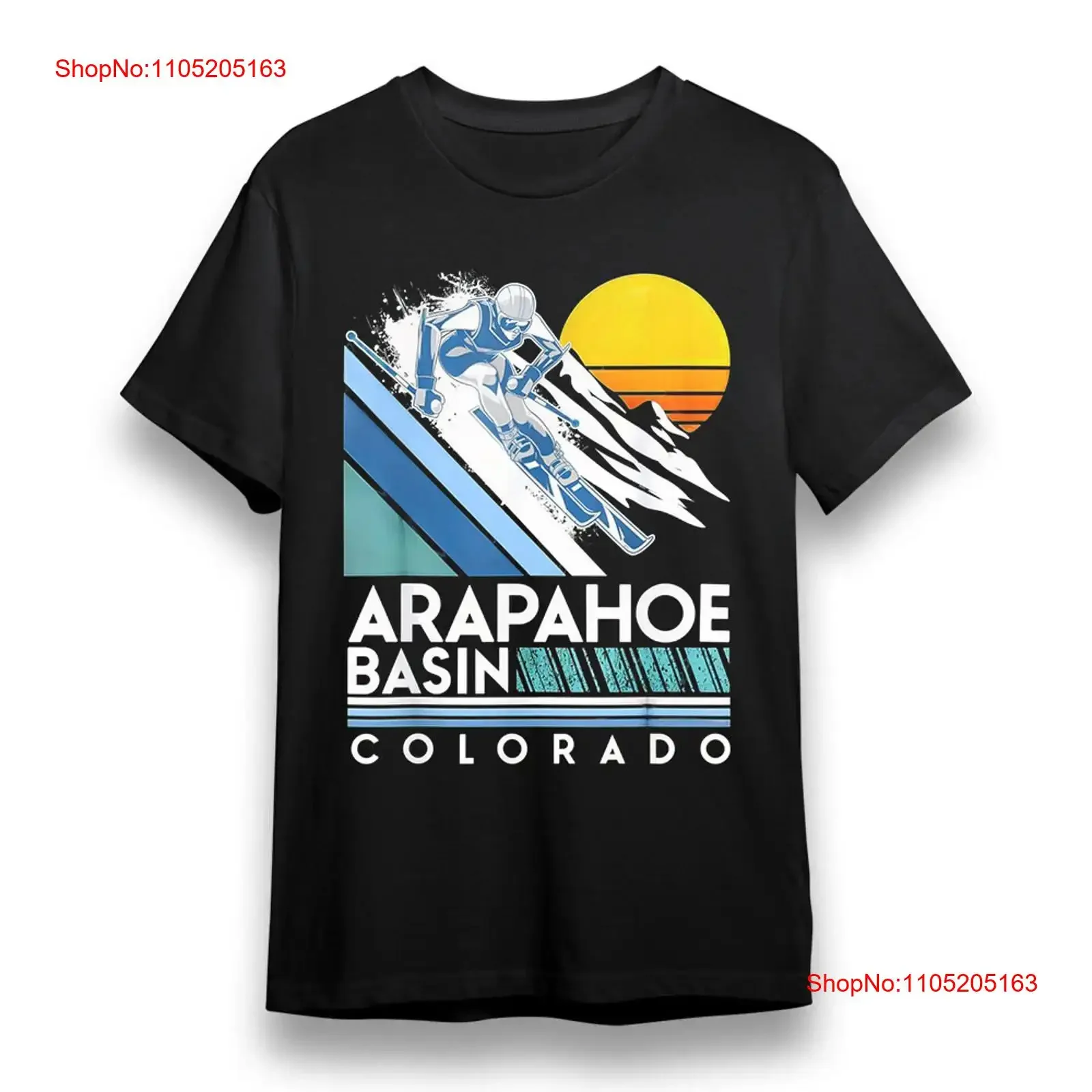 Men's T shirt With Retro Ski Fever Black 100 Cotton Summer vintage Washed Casual Stretched homme streetwear fashion Breathable
